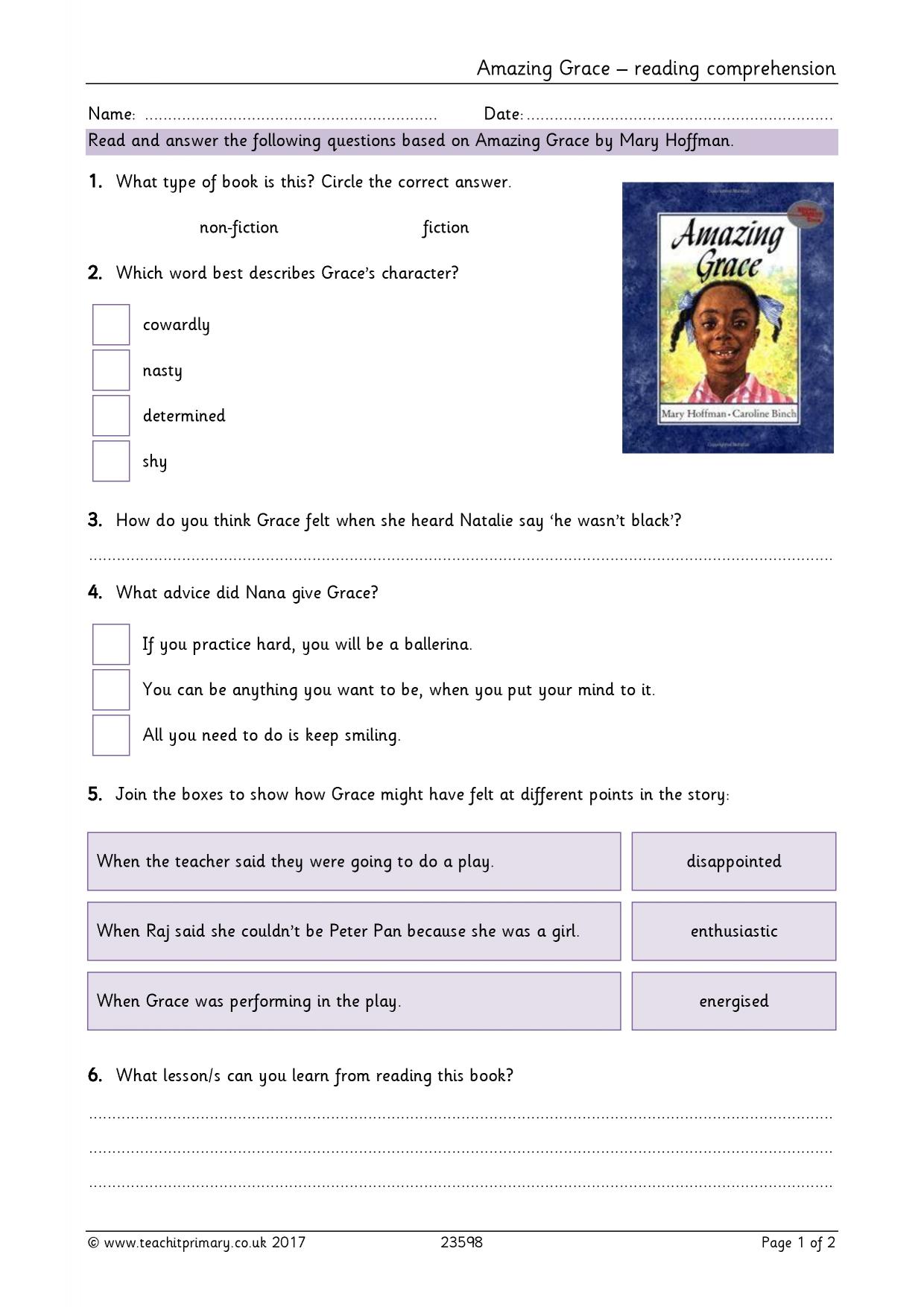 Reading Prehension Teaching Resources For FS KS1 And